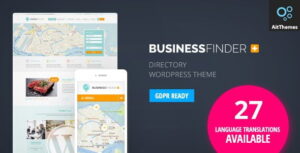 Business Finder WordPress Theme