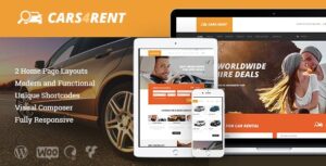 Cars4Rent WordPress Theme
