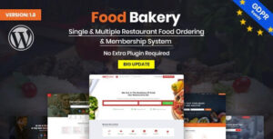 FoodBakery WordPress Theme