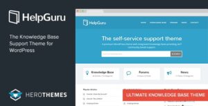 HelpGuru WordPress Theme