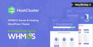 HostCluster WordPress Theme