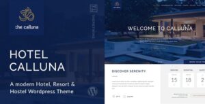 Hotel Calluna WordPress Theme