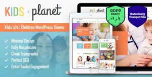 Kids Planet WordPress Theme