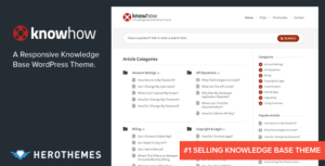 KnowHow WordPress Theme