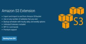 All In One WP Migration Amazon S3 Extension