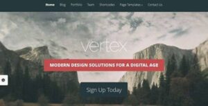 Vertex Premium WordPress Theme