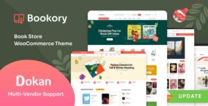 Bookory – Book Store WooCommerce Theme v2.1.1